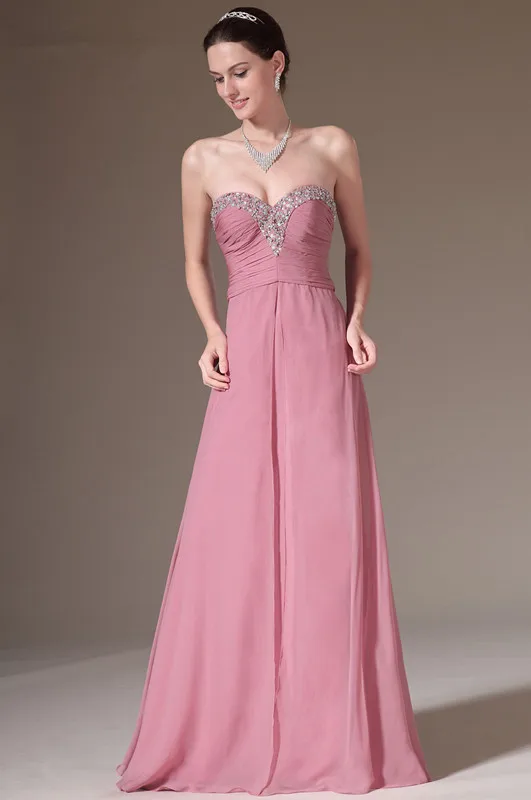 Free-Shipping-New-Sexy-A-Line-Sweetheart-Neckline-Beaded-Chiffon-Evening-Dresses (2)
