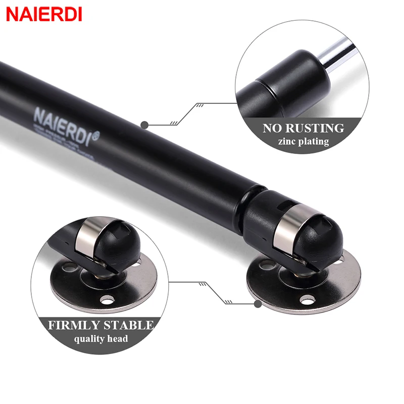 4PCS NAIERDI 10-15KG Furniture Gas Spring Hinges Kitchen Cupboard Cabinet Hydraulic Hinge Door Strut Lid Support Box Hardware images - 6