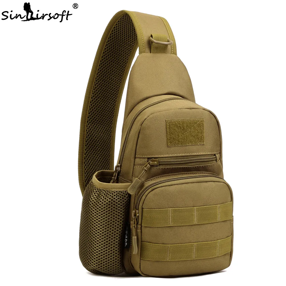 Новое поступление года! Sinairsoft мужчины слинг талии сумка одного плеча мешочек мужской Водонепроницаемый сумка Грудь Сумки