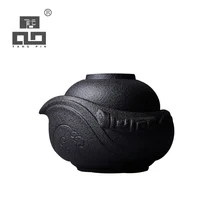 TANGPIN 2017 new arrival black crockery japanese teapot ceramic tea cup coffee pot set portable travel tea set