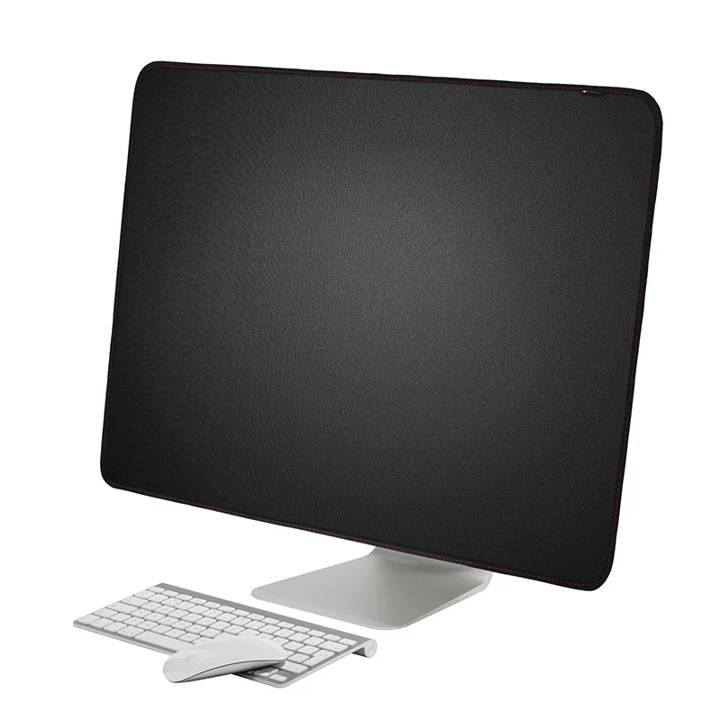 21-inch-27-inch-Black-Polyester-Computer-Monitor-Dust-Cover-Protector-with-Inner-Soft-Lining-for