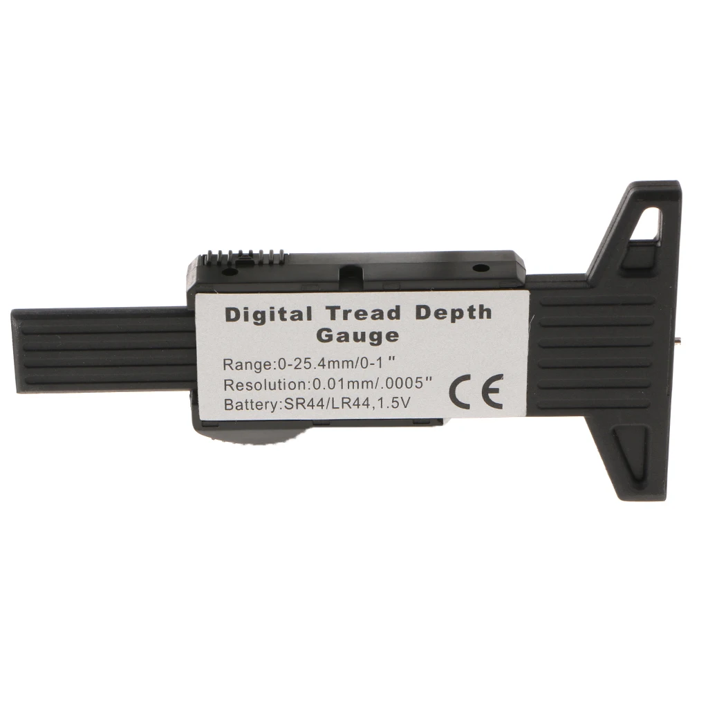

1 Pcs Digital Depth Gauge Caliper Tread Depth Gauge LCD Tyre Tread Gauge For Car Motorcycle Tire 0-25mm Measurer Tool Caliper