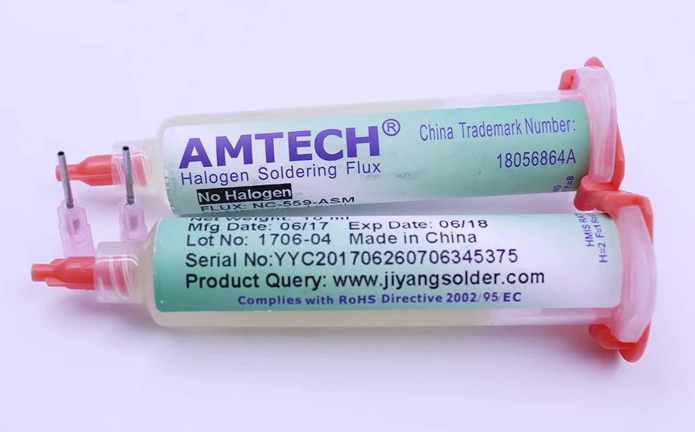 Solder Flux,NC-559-ASM No Clean Soldering Flux Paste, Lead Free Rosin