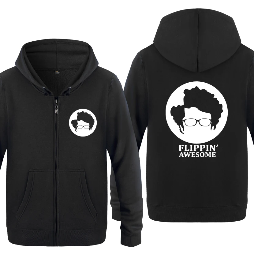 

The IT Crowd Roy Programmer Hoodies Men 2018 Men's Fleece Zipper Cardigans Hooded Sweatshirts