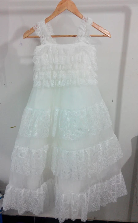 Princess Flower Girl Dresses Real New Ball Communion Party Pageant Dress Lovely Little Girls Kids/Children Dress for Wedding