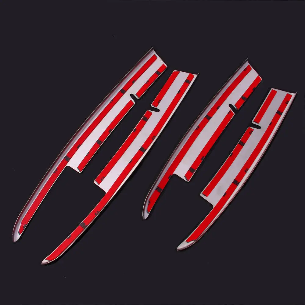 Car Grilles Moulding 4pcs Front Grille Molding Garnish Trim Lower for Mazda 6 Atenza 2015 -