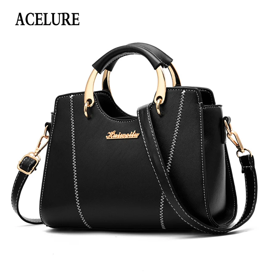 

ACELURE Women's bags Contrast color stitching crossbody bags for women luxury handbags women shoulder bags bolsa feminina