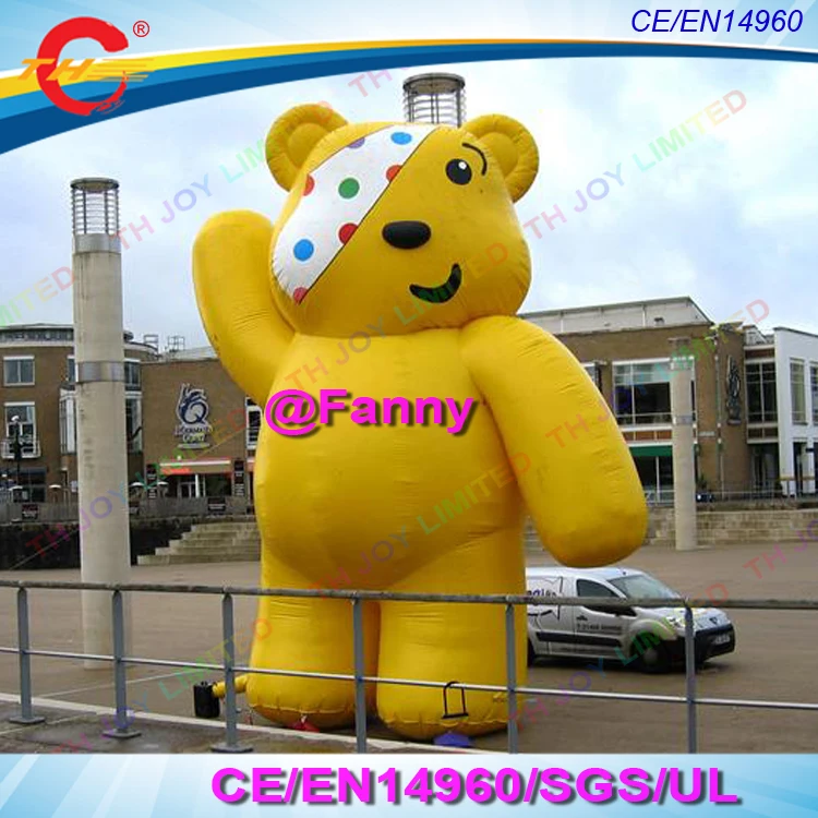 giant inflatable bear promotional cartoon type air blown bear for