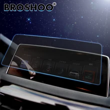 BROSHOO Auto Car Multi-media GPS Navigation Radio Screen Steel Protective Film Stickers Decals For BMW F15 X5 F16 X6 Accessorie