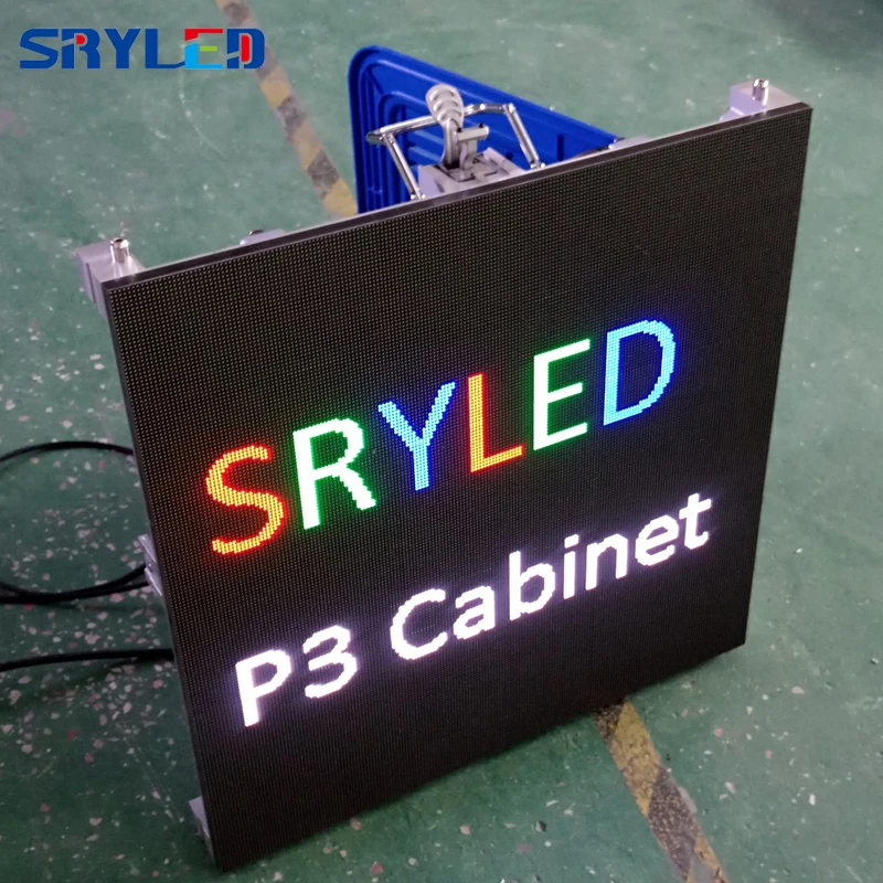 192 x192mm HD P3 indoor led panel 64x64 Matrix Led Display Module