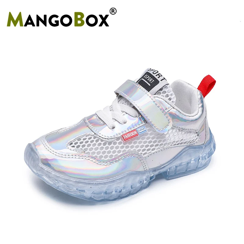 

Super Cool Girls Shoes Kids Mesh Brand Children Sneakers For Girls Rubber Kids Gym Shoes Silver Pink Teenage Girls Running Shoes