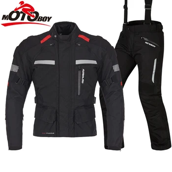 

Men's Motorcycle Professional Touring jackets 3 Layer Clothing Reflective Breathable jacket Warm Clothes jackets motorbike