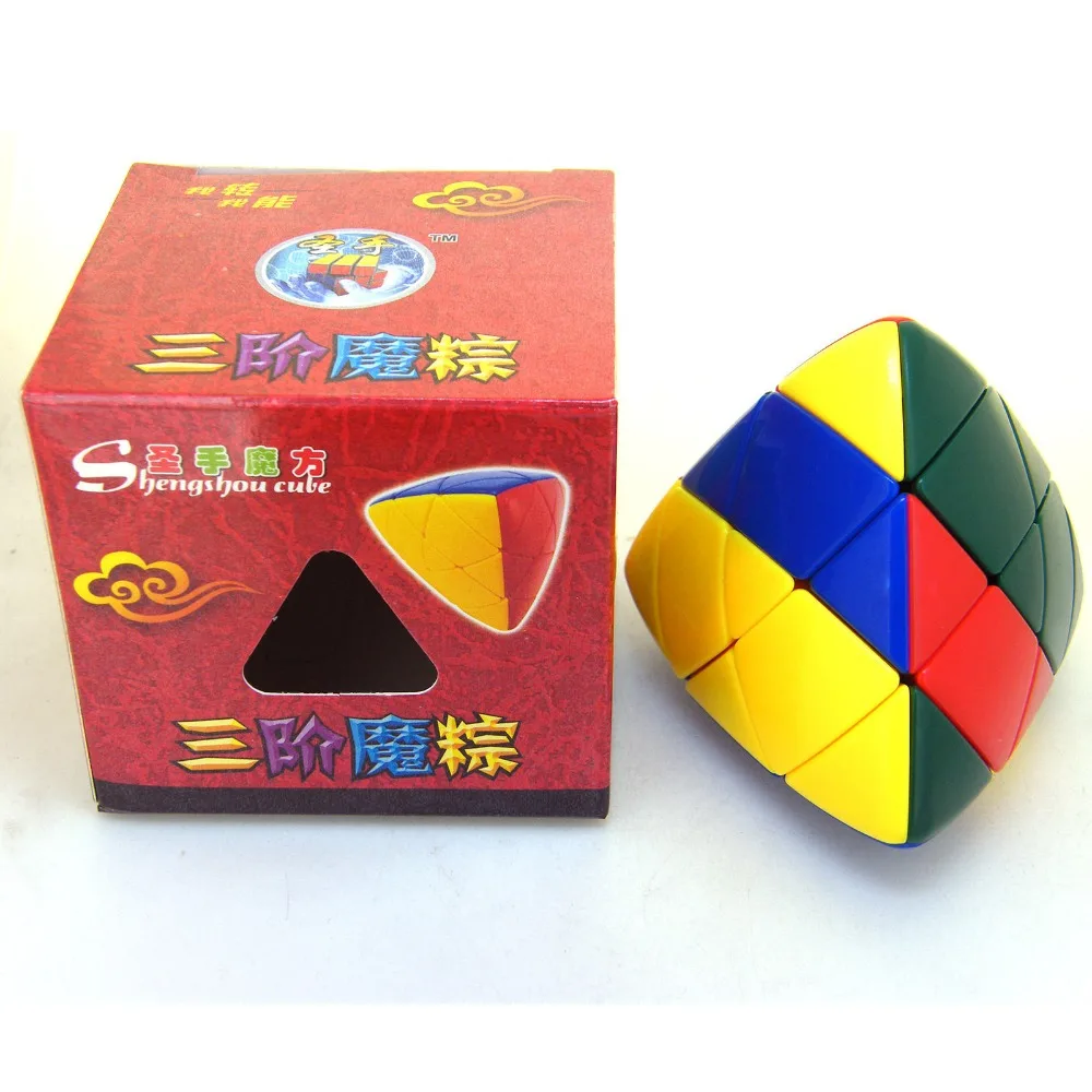 

Shengshou Stickerless Pillowed Master Pyramorphix Magic Cube Twist Puzzle Educational Intelligence
