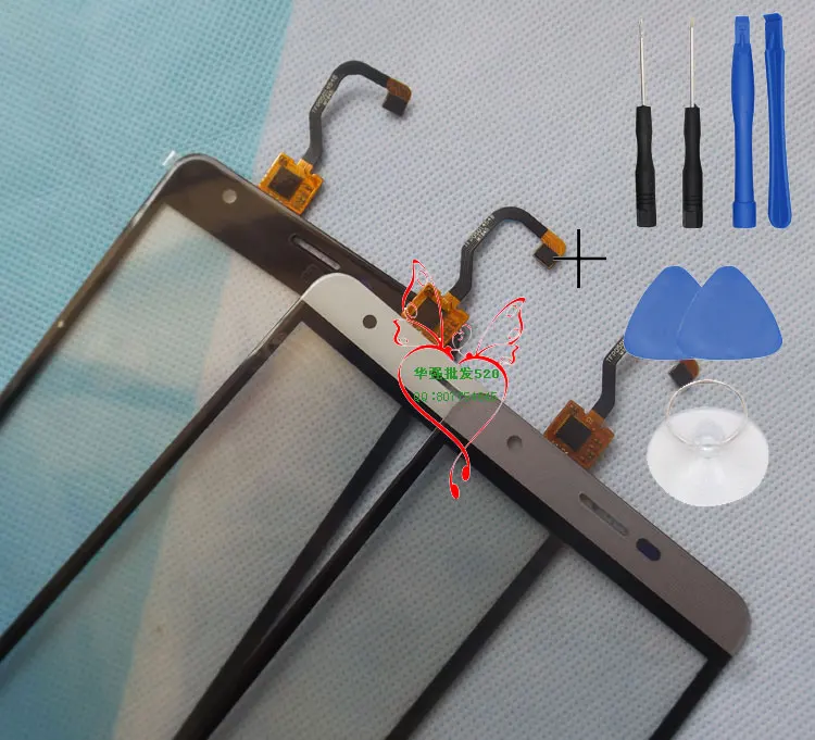 

Original Ulefone u008 pro Front Panel Touch Glass Lens Digitizer Screen for ulefone u008 pro Free Shipping