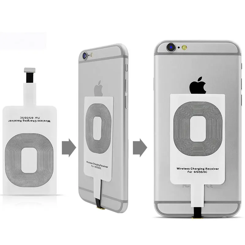 Беспроводное зарядное устройство QI для iPhone 5 SE 6 Plus Andriod Type C|Зарядные устройства| |