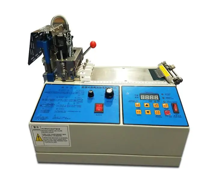 

Fully Automatic cold and hot Cutting Machine Ribbon Elastic Cutting Machine 110V / 220V