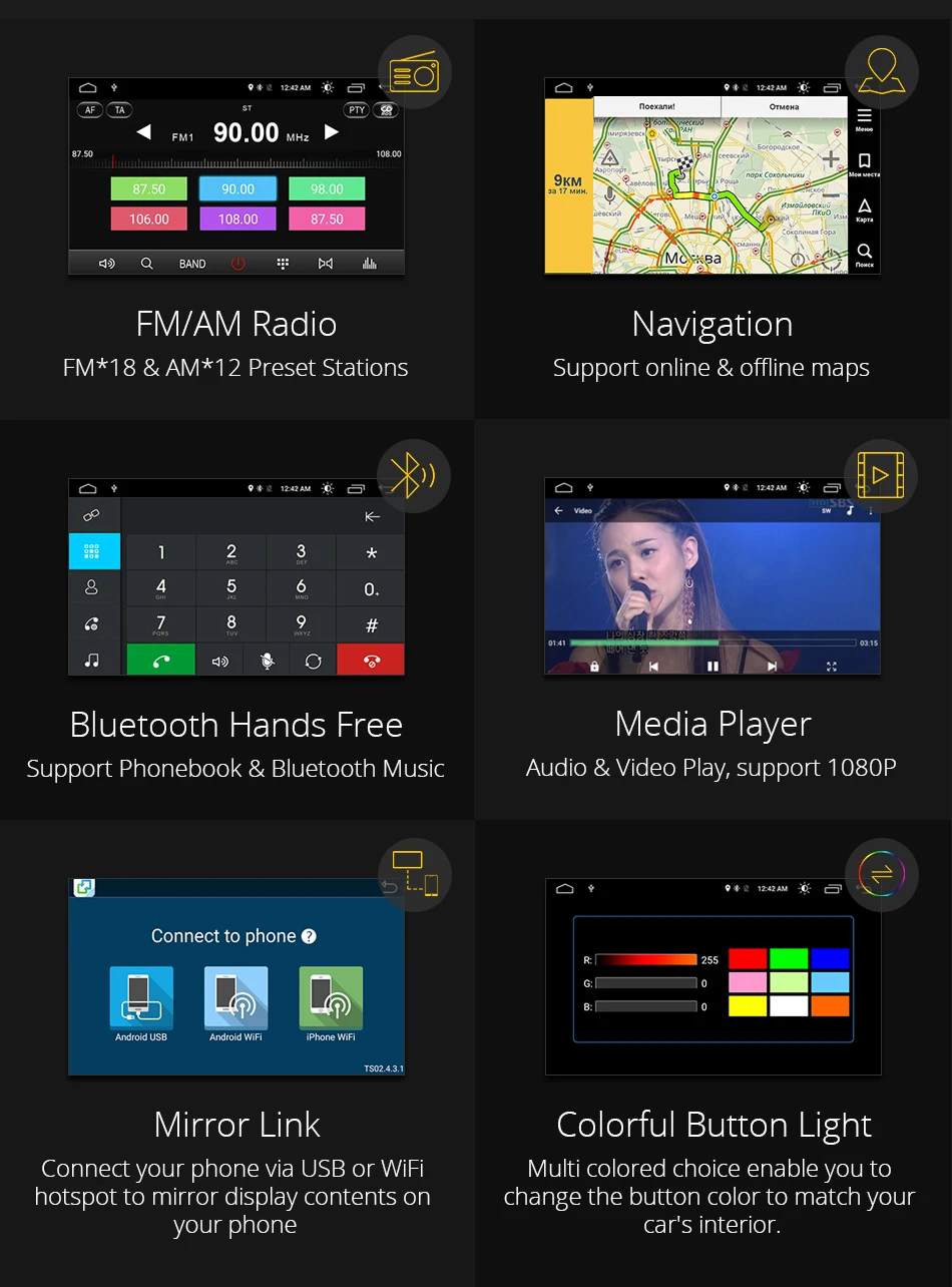 Top Ownice K1 K2 Octa 8 Core Android 2G RAM 32GB ROM Support 4G LTE SIM Network Car GPS 2 din Universal car Radio dvd player 19 Top Ownice K1 K2 Octa 8 Core Android 2G RAM 32GB ROM Support 4G LTE SIM Network Car GPS 2 din Universal car Radio dvd player 19