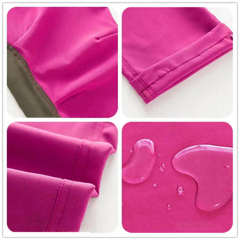 Weitu de verano Softshell respirable de secado rápido Pantalones deportes al aire libre impermeable trekking senderismo camping mujer Pantalones