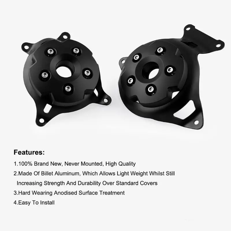

Motorcycle Engine Stator Cover Engine Guard Protection Side Shield Protector for Kawasaki Z750 Z800 2013 - 2017 Z 750 800 13-17