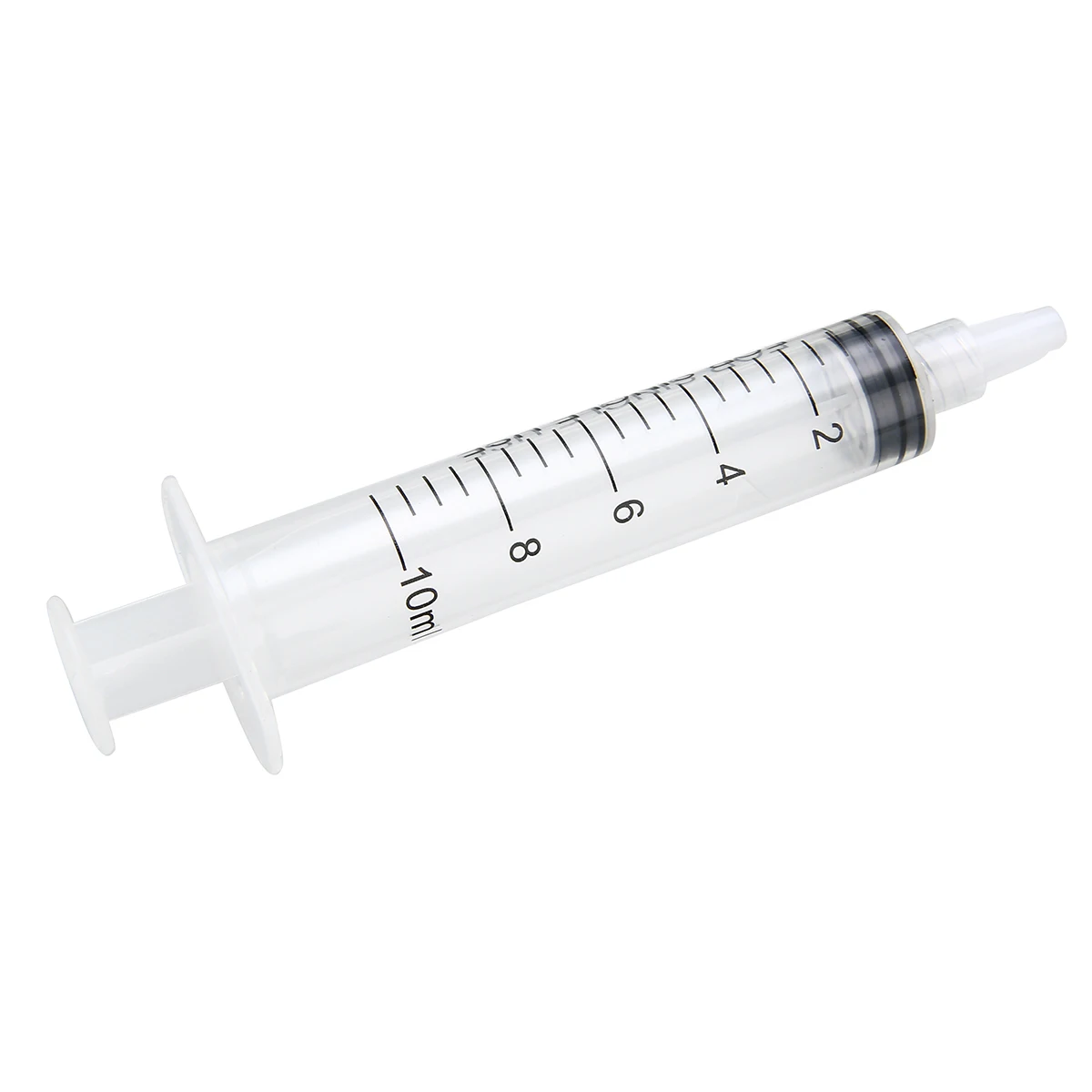 5 Pack 10ml Syringe With 5pcs 14 ga 1.5 Inch Blunt Tip Needle For Industrial Injection Syringe + 5pcs Clear Tip Cap