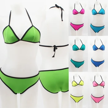 

2020 Summer SWIMMART Excellent Quality Women's Very Popular Neoprene Bikini Swimsuit Set Push Up Swimwear DK003