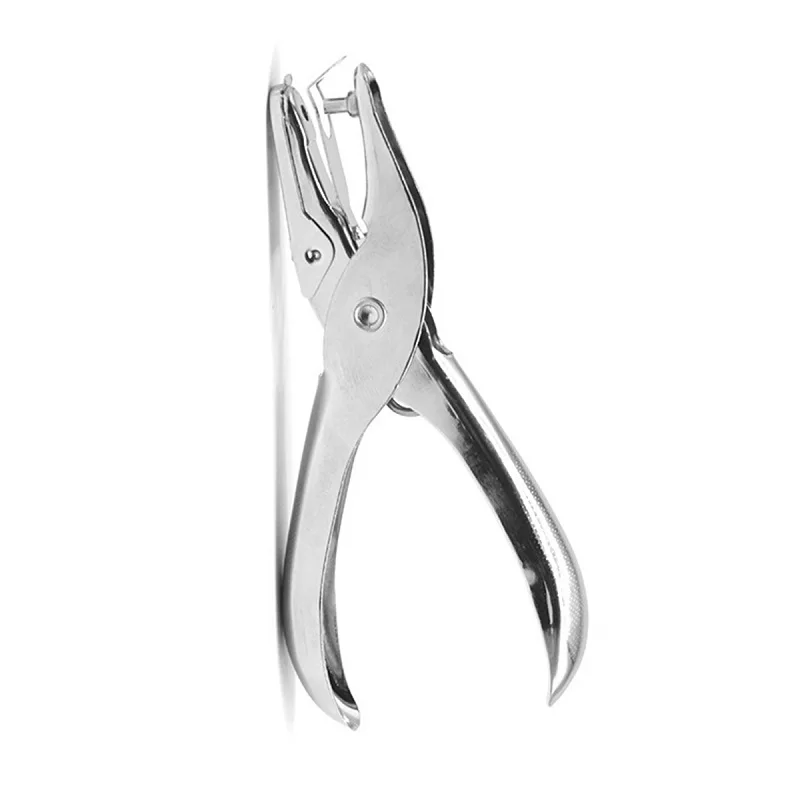 

Handle Hole Punch DIY Loose-leaf Paper Cutter Single Hole Puncher School Office Binding Stationery