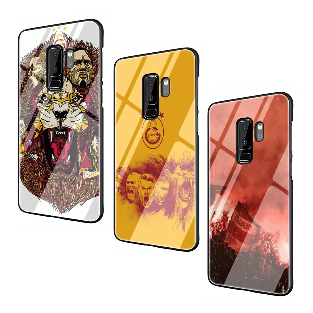 Мягкий чехол из закаленного стекла для Galaxy S7 edge S8 9 10 Plus Note 8 A10 20 30 40 50 60 70|Бамперы| |