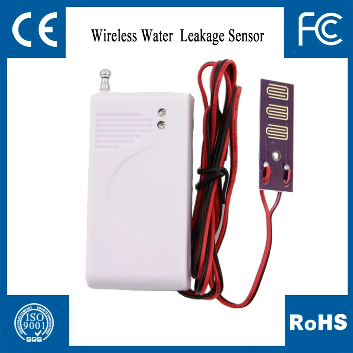 Wireless Water Intrusion Leakage Sensor Detector 433MHzin Building Automation from Security