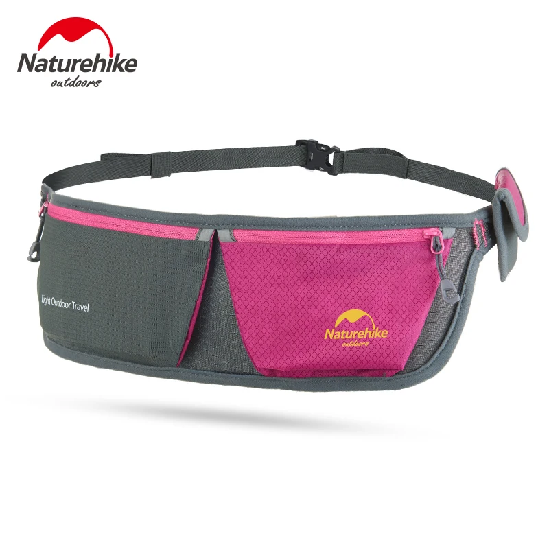 NatureHike Al Aire Libre Bolsa de cintura Bandolera Senderismo Deporte NH17Y060-B
