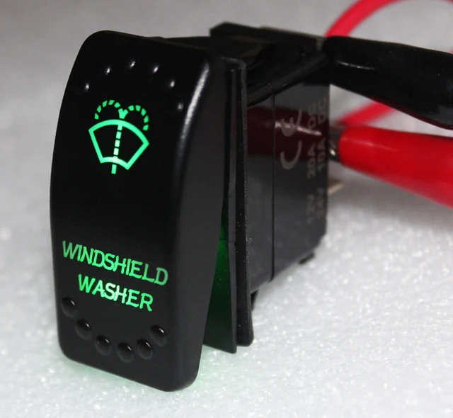 5 pins 12v 24v waterproof car boat marine bus truck green led light