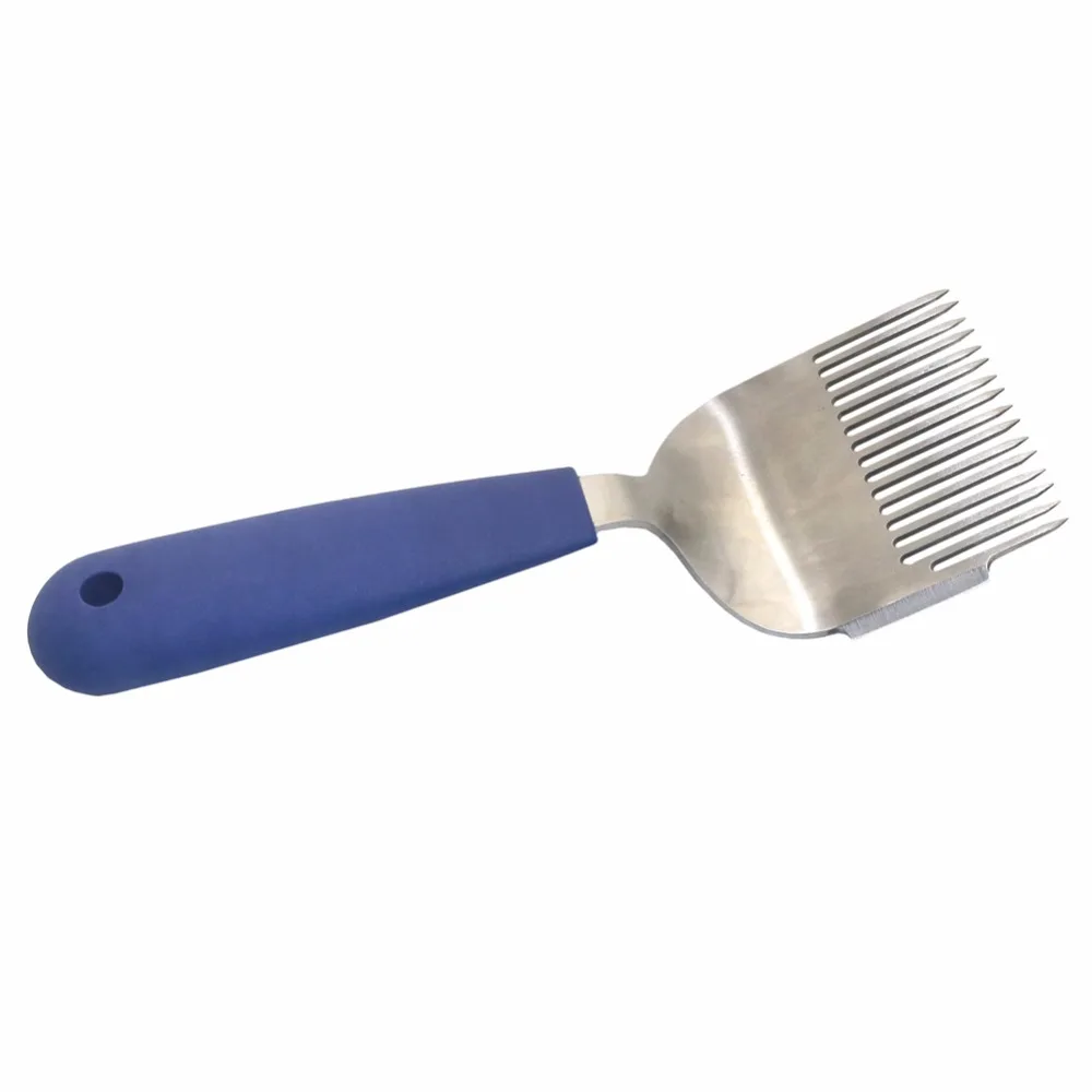 

1 Pcs 16 Pin High Quality Stainless Steel Tines Comb Uncapping Fork Scratcher Bee Beekeeping Honey Tools