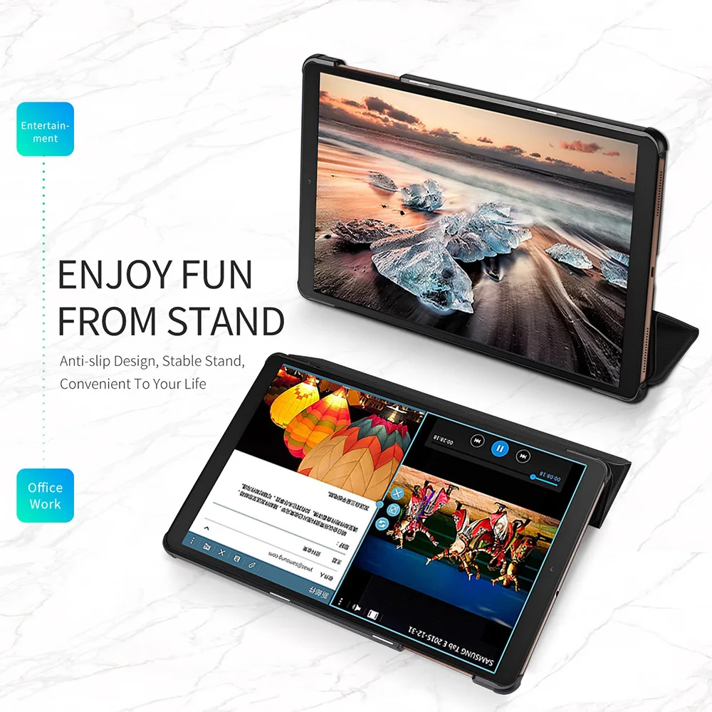 DUX DUCIS из искусственной кожи чехол для samsung Galaxy TAB A 10,1 Магнитный чехол-книжка Smart Cover для samsung TAB A 8,0 A 10,5