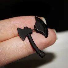 Крутая Мода Панк Рок 3D топор серьга в форме топора уникальные серьги-гвоздики для пирсинга тела богемные серьги Bijuteria Feminina