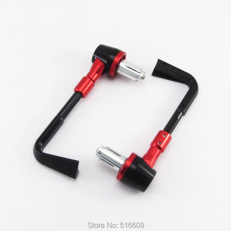 22 mm 7/8 inch Red Handlebar Bar End Clutch Brake Lever CNC Aluminum Handle Protection | Автомобили и мотоциклы