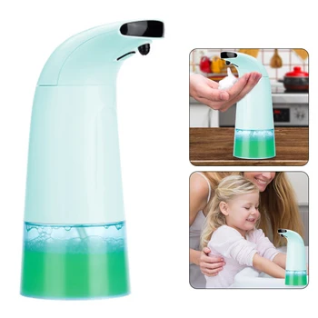 

2019 Hot Sale Automatic foam Soap Dispenser Touchless Smart Infrared 250ML Hand Free Soap Dispenser for Pump in Bathroom Kitchen