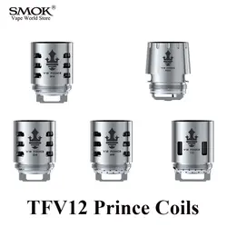 Электронная сигарета smok TFV12 принц катушки VAPE поле mod распылитель core Q4 X6 T10 M4 катушки для mag Комплект ручки принц 3 шт./лот S201