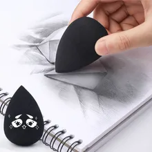 Эскиз натирания мяч Угольные карандаши натирание мяч хлопок моющийся эскиз уголь натирание мяч наброски принадлежности художественные Кисти