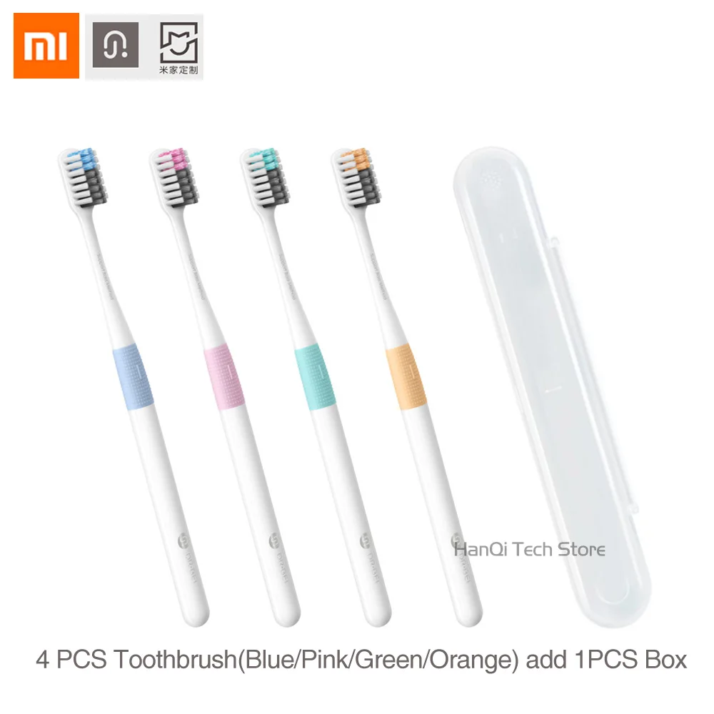 

Xiaomi Doctor B Tooth Mi Bass Method Sandwish-bedded better Brush Wire 4 Colors Including Travel Box For xiaomi smart home