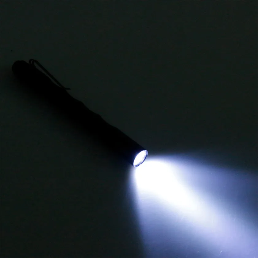 Супер ручка карманный маленький черный светодиодный портативный светодиодный фонарик мини спецодежда медицинская 170518