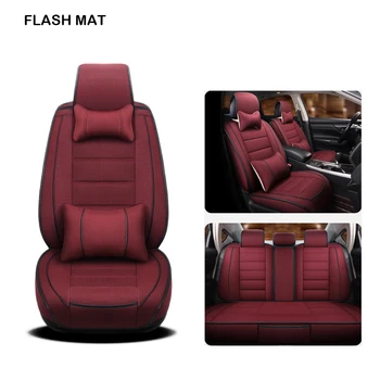 

flax car sear covers for audi a3 8p a1 a3 a4 a4l a5 a6 a6l a7 a8 8p 8v a4 b6 b7 b8 a6 c5 c6 c7 q5 q7 tt car accessories