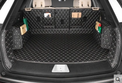 

Best quality! Special car trunk mats for Cadillac XT5 2017-2016 durable waterproof cargo liner mat boot carpets,Free shipping
