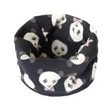 Модные детские зимние хлопковые шарфы, теплые Мультяшные волшебные кольца, разноцветный шарф