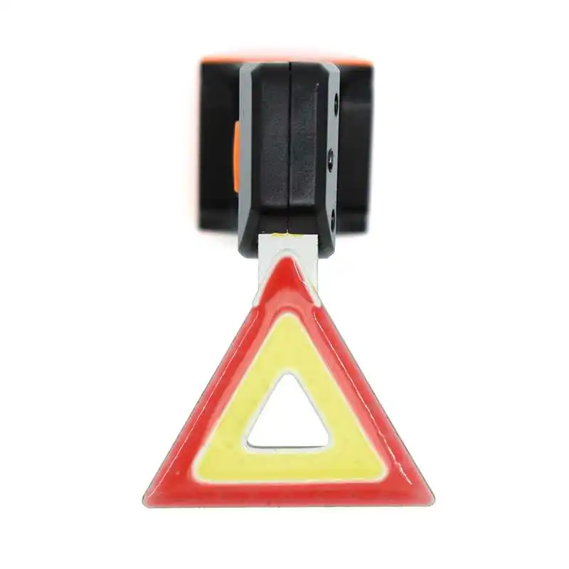 

WasaFire Bike Tail Light 6 Modes Triangle Shape Red Yellow Lights COB LED Bicycle Light Rear Lamp USB Rechargeable bike light