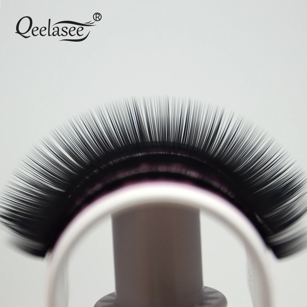 Qeelasee 4 шт./лот норковые Индивидуальные ресницы для наращивания натуральные ресницы для макияжа ресницы «maquiagem» cilios корейский материал