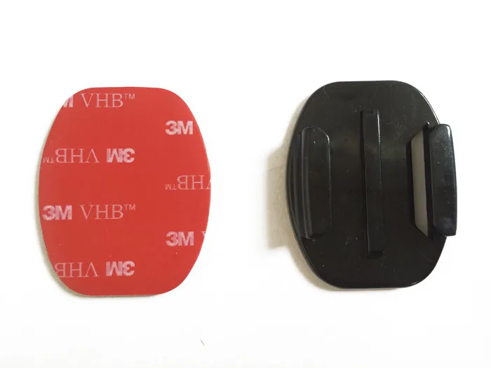 Набор плоского рельефного крепежа на+ крепление на клейкой основе 3M VHB Стикеры для экшн-Камеры Gopro Hero 7/6/5/4/3+/3/2/1 SJCAM спортивной экшн-камеры Xiaomi Yi Action Камера
