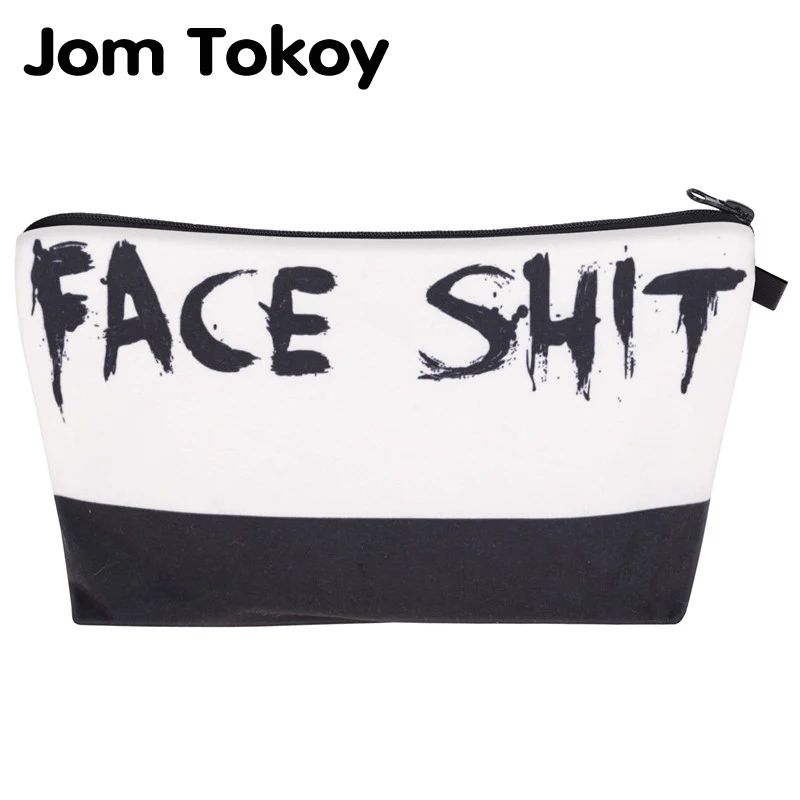 Косметичка Jom Tokoy сумка для косметики с 3D принтом модная женская брендовая