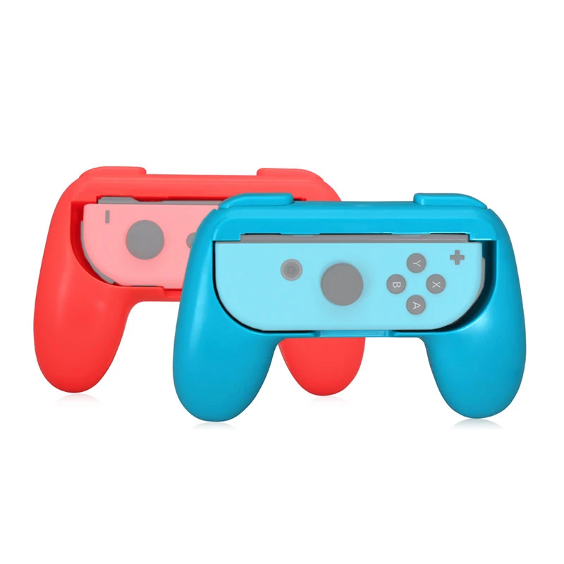 NS джойстик рукоятка для переключателя shand Joy-Con Расширенная ручка игровые аксессуары контроллер рукоятка Левая Правая джойстик Joy-Con рукоятка - Цвет: BlueRed