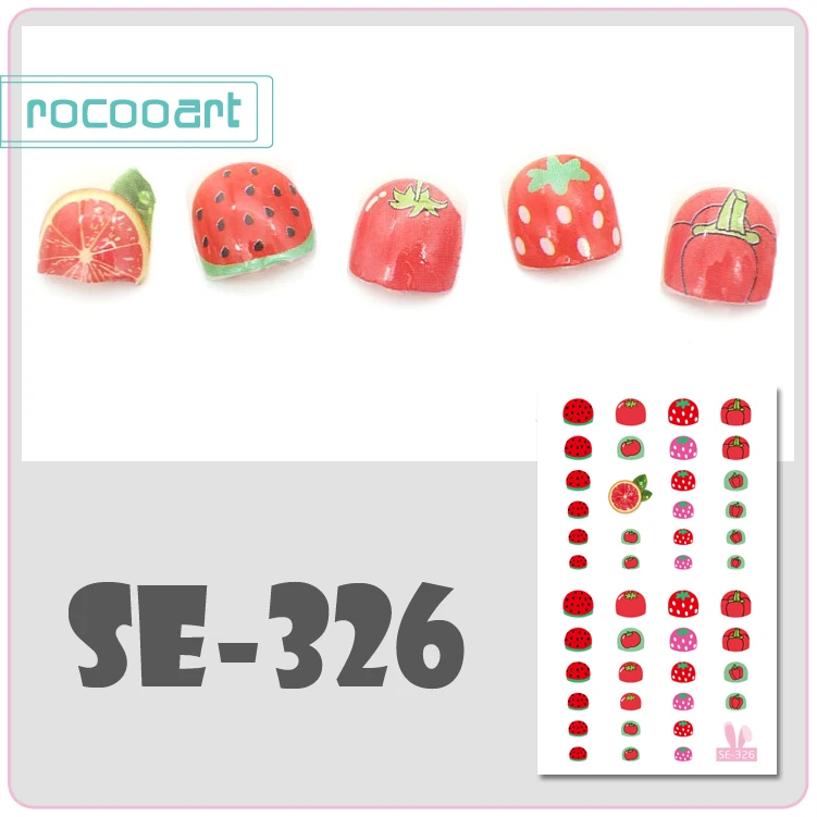 SE301-446, новинка, наклейки для дизайна ногтей, милые детские наклейки для Хэллоуина, наклейки для ногтей, наклейки для маникюра, авто клейкие наклейки - Цвет: SE-326