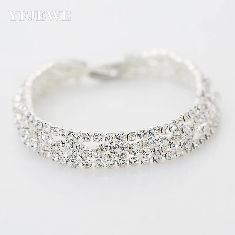 

2017 Handmade European & American Charm Bracelets & Bangles Crystal Bracelets For Women Jewelry B088