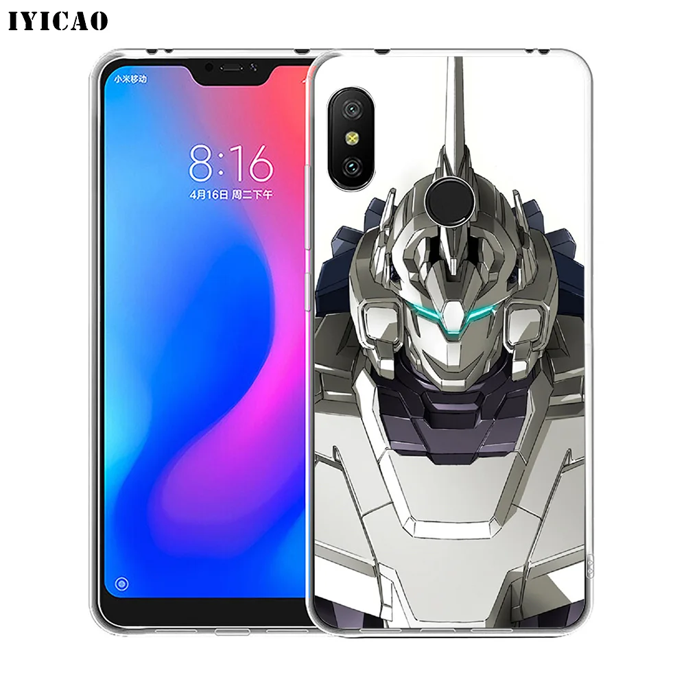 IYICAO Gundam Мягкий силиконовый чехол для телефона Xiaomi Redmi 4A 5A 6A Note 7 6 5 Pro Plus 4X